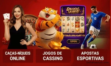Imagem promocional da Petshoppg mostrando a plataforma e suas vantagens